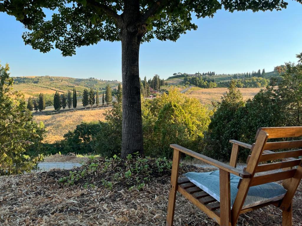 Gatto Bianco Tizzauli Villa Montespertoli Bagian luar foto